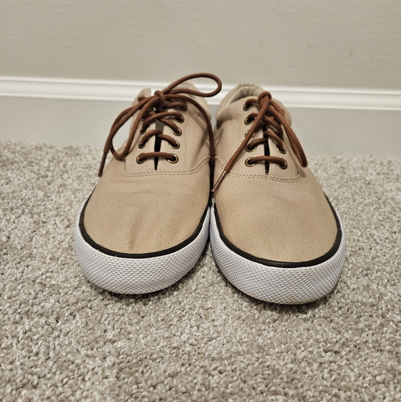 Polo By Ralph Lauren Men´s Tan Canvas Sneakers with...